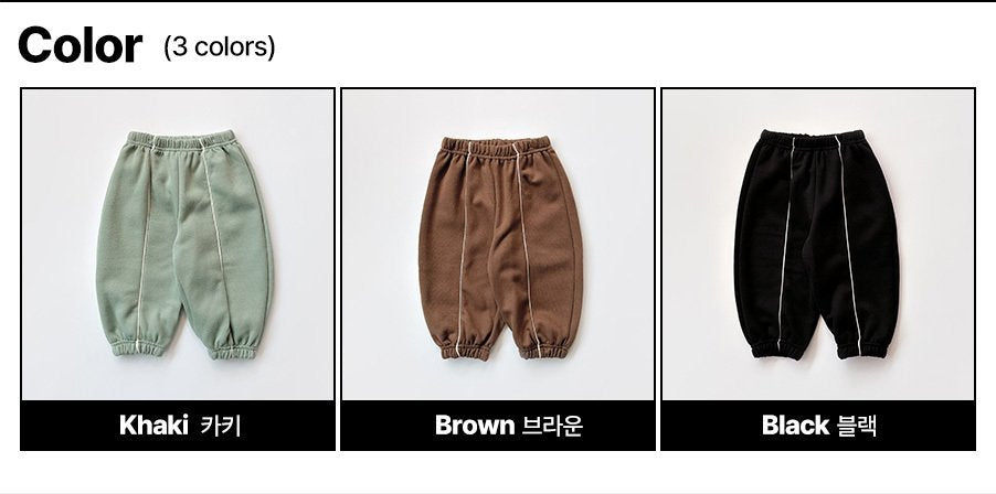 [PRE-ORDER] Piping Jogger Pants