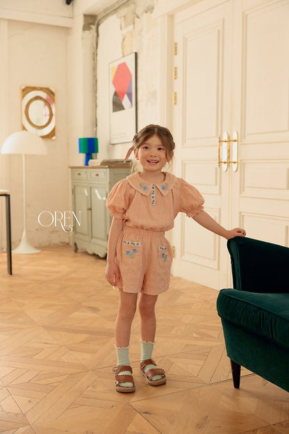 [PRE-ORDER] Florent Embroidery Top Bottom Set