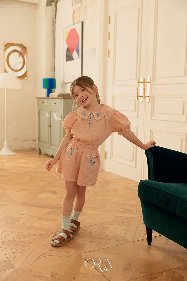 [PRE-ORDER] Florent Embroidery Top Bottom Set