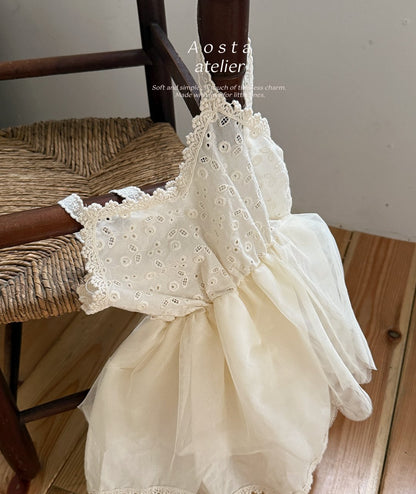 [PRE-ORDER] Lace Tulip Layered Dress