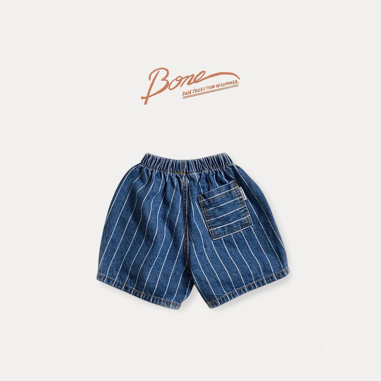 [PRE-ORDER] Stripe Denim Shorts