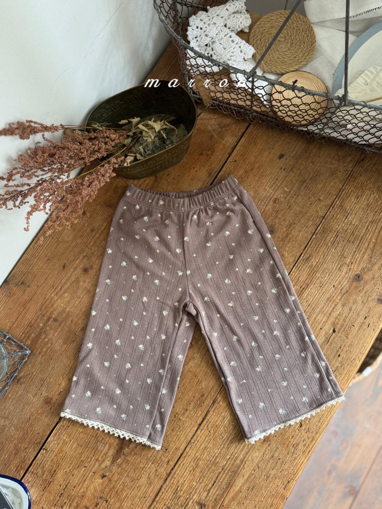 [PRE-ORDER] Flower Pants