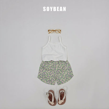 [PRE-ORDER] Strawberry Floral Top Bottom Set