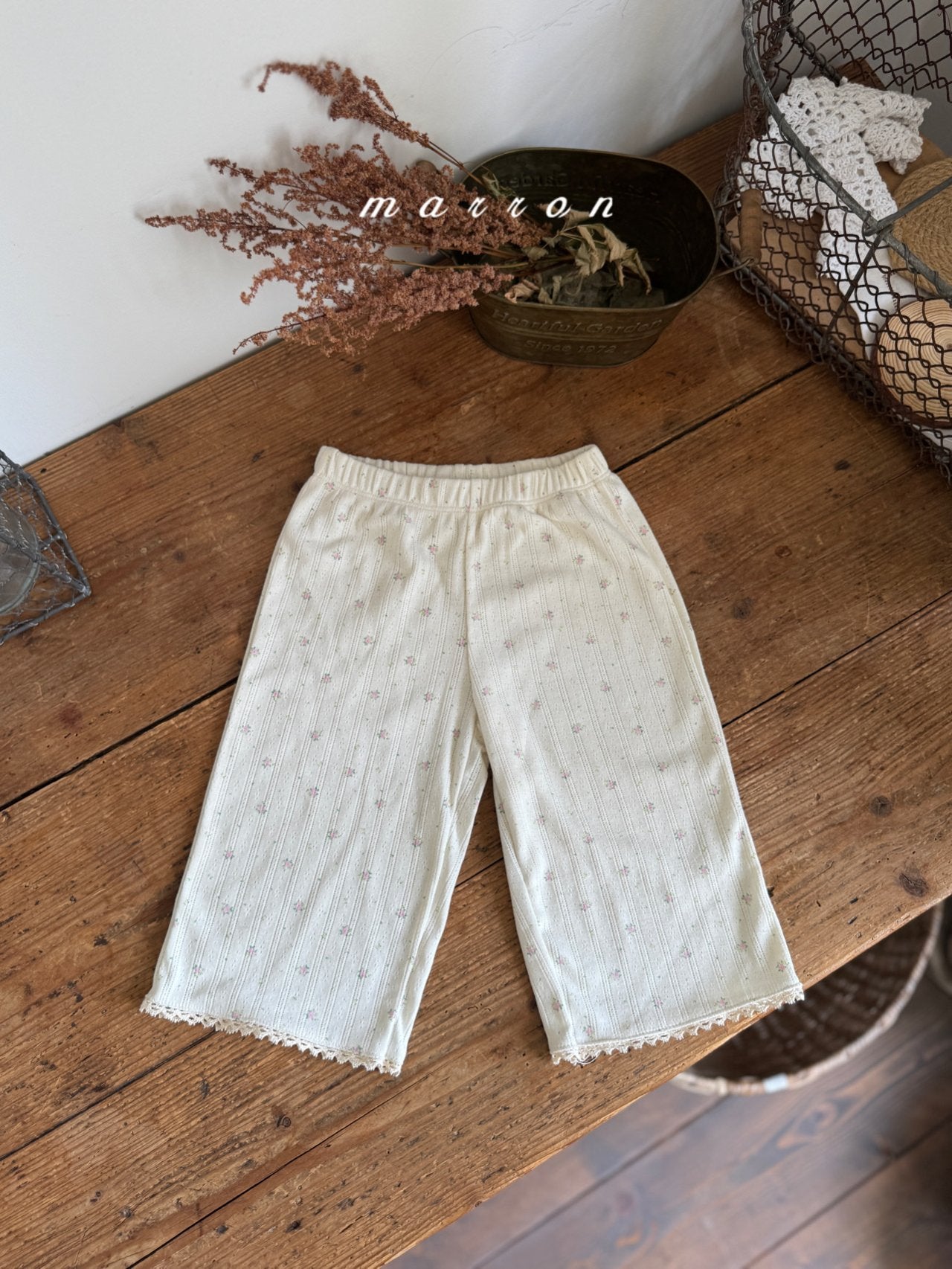 [PRE-ORDER] Flower Pants