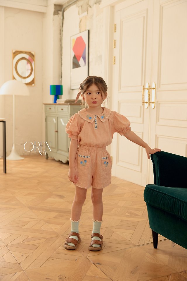 [PRE-ORDER] Florent Embroidery Top Bottom Set