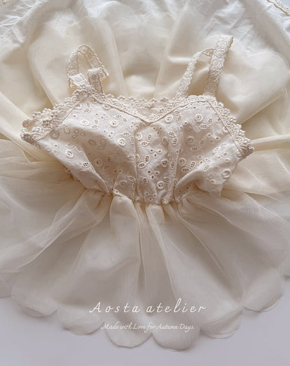 [PRE-ORDER] Lace Tulip Layered Dress