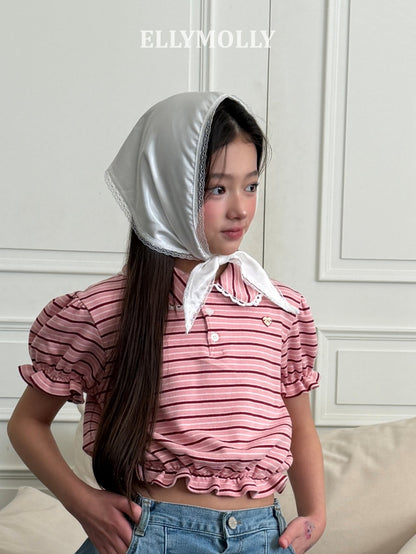 [PRE-ORDER] Curling Collar Frill T-Shirts