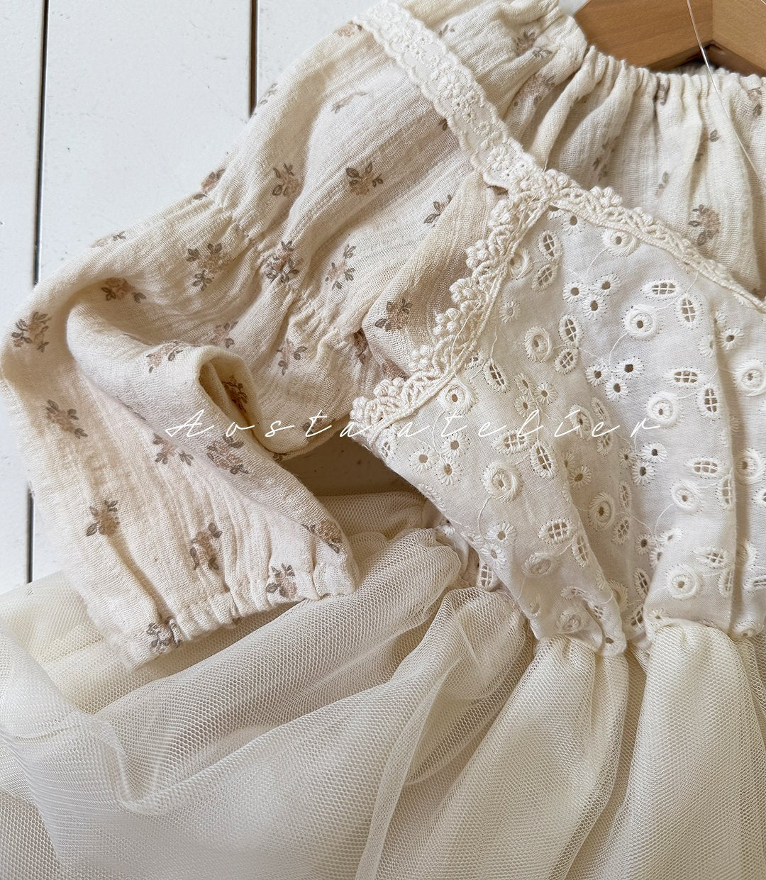 [PRE-ORDER] Lace Tulip Layered Dress