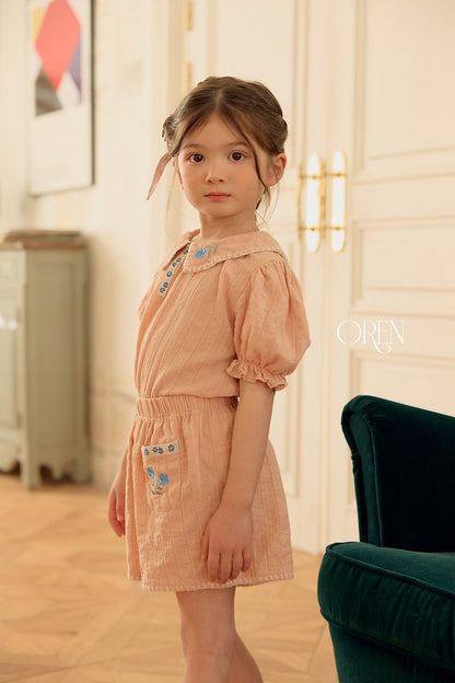 [PRE-ORDER] Florent Embroidery Top Bottom Set