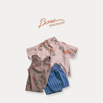 [PRE-ORDER] Stripe Denim Shorts
