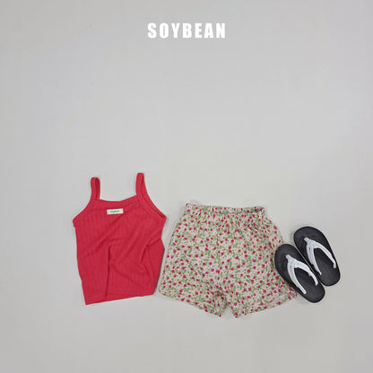 [PRE-ORDER] Strawberry Floral Top Bottom Set