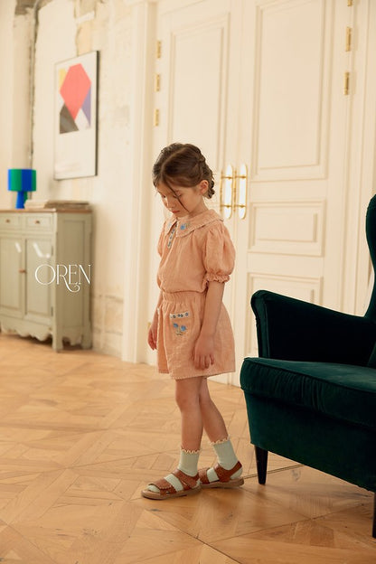 [PRE-ORDER] Florent Embroidery Top Bottom Set