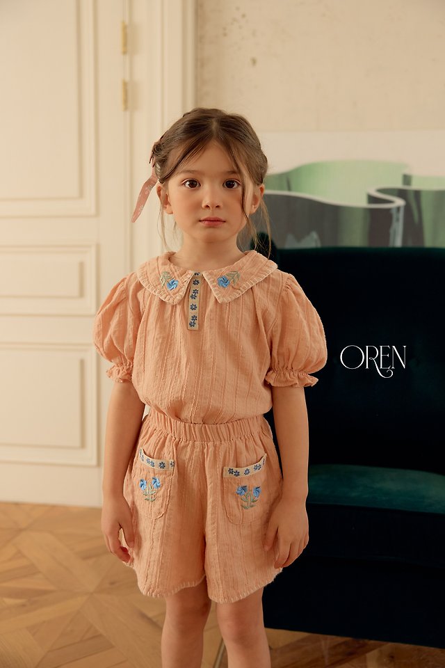 [PRE-ORDER] Florent Embroidery Top Bottom Set
