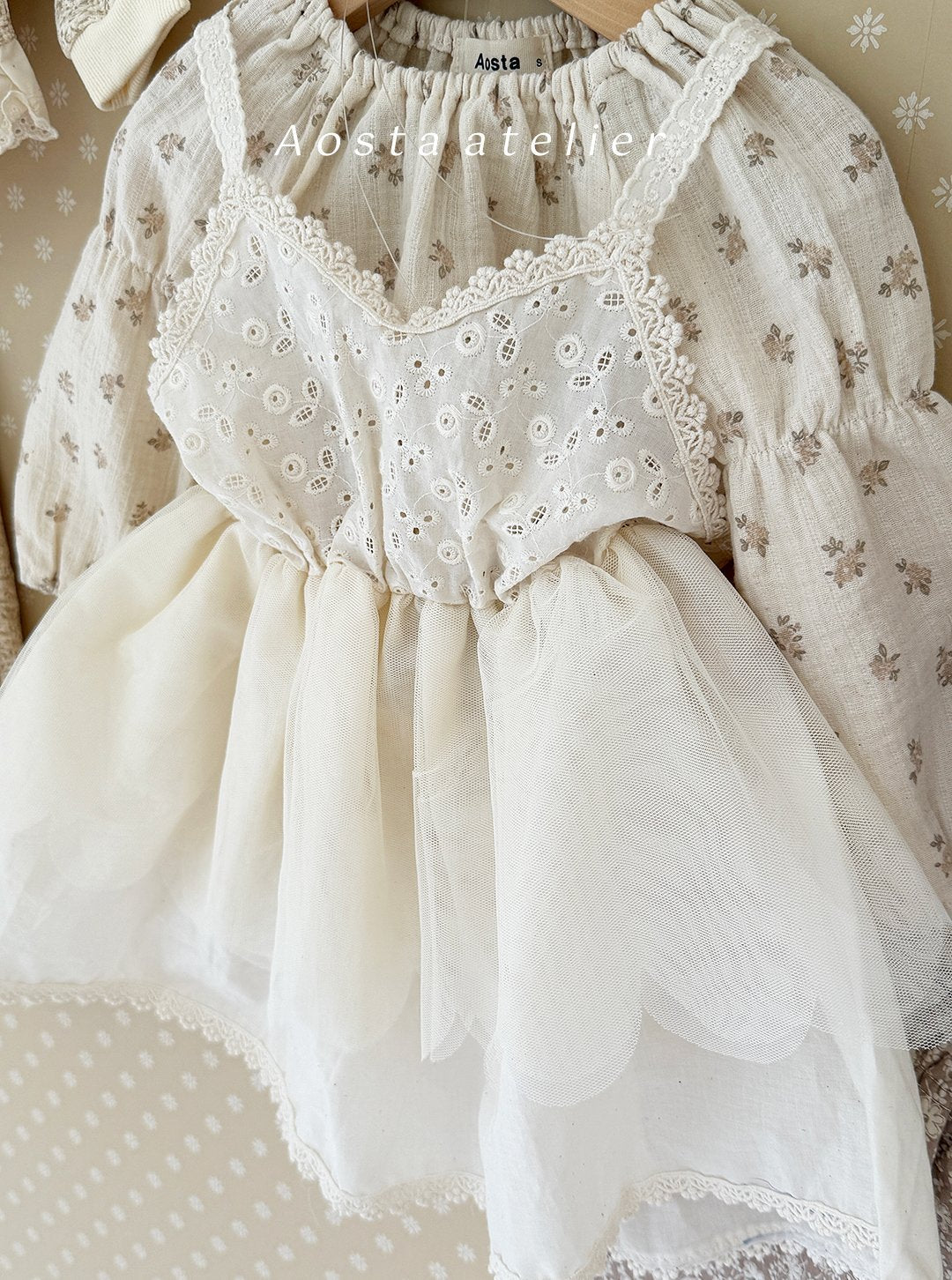 [PRE-ORDER] Lace Tulip Layered Dress