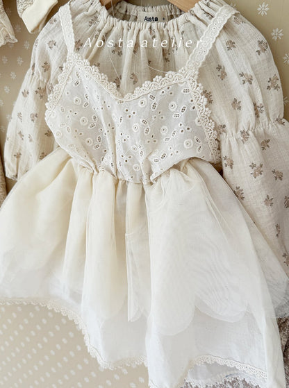 [PRE-ORDER] Lace Tulip Layered Dress