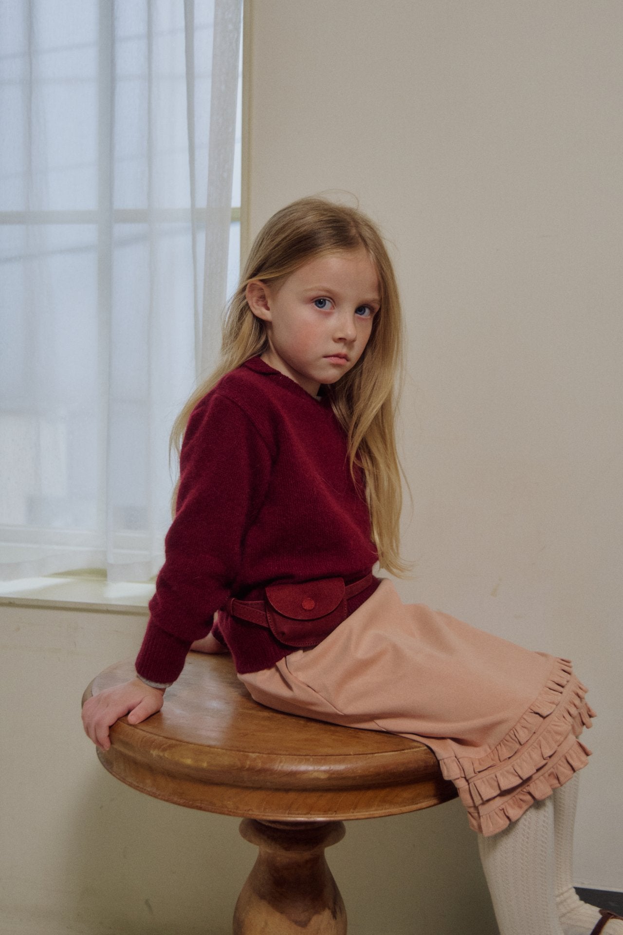 [PRE-ORDER] Petit Collar Sweater Top