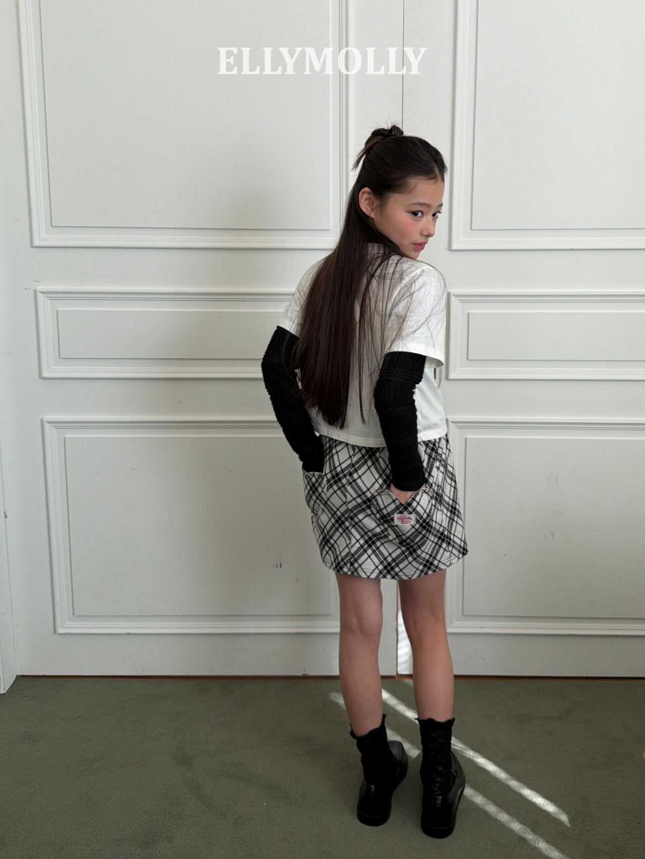 [PRE-ORDER] Slash Check Skirts