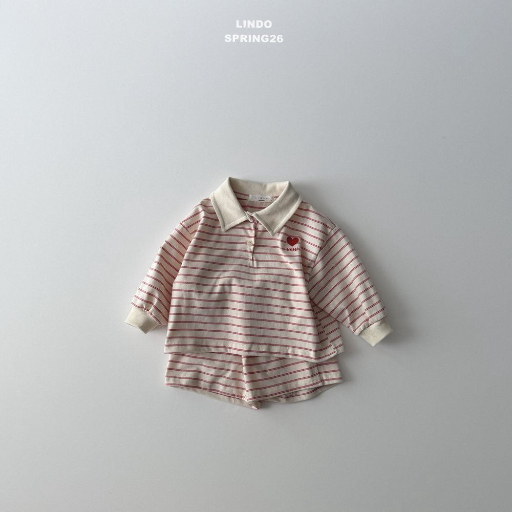 [PRE-ORDER] Sand Collar Top Bottom Set