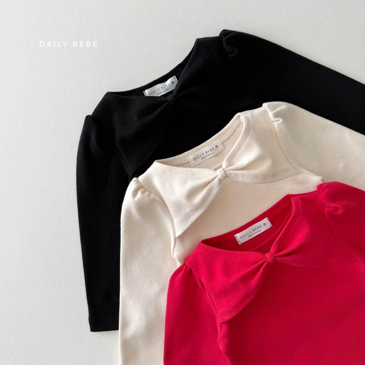 [PRE-ORDER] Ribbon Shoulder T-Shirts