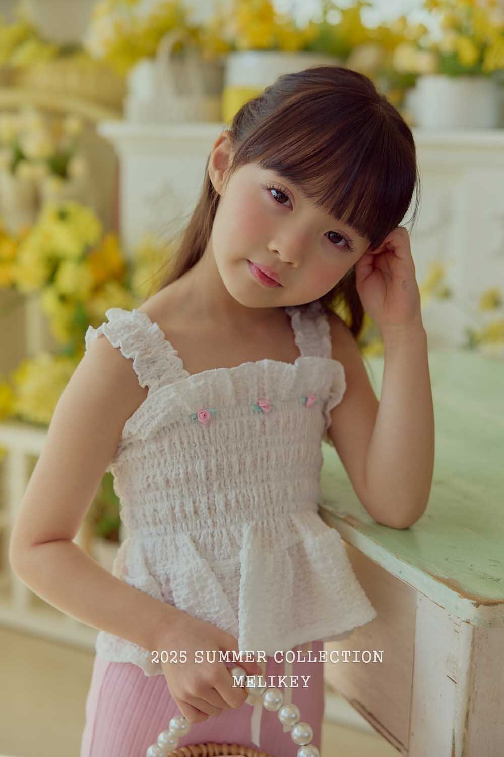 Three Rose Blouse [M(3-4yr)]
