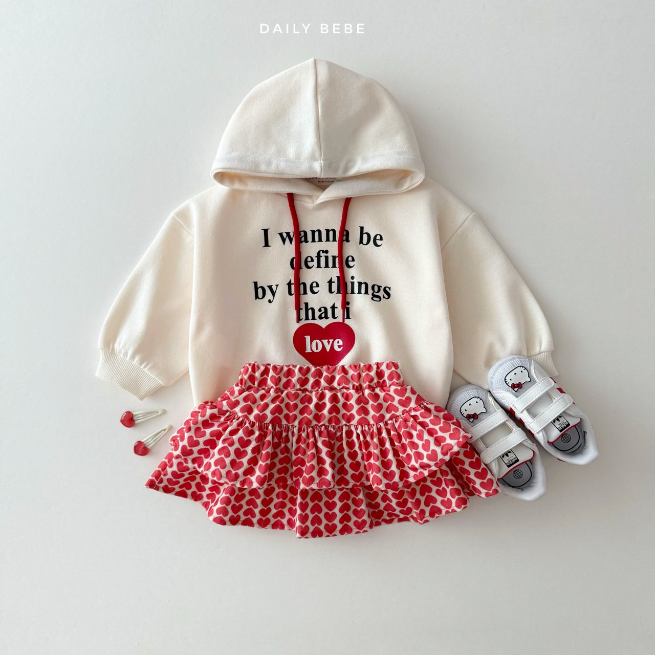 [PRE-ORDER] Love Color Block Hoodie Sweatshirts