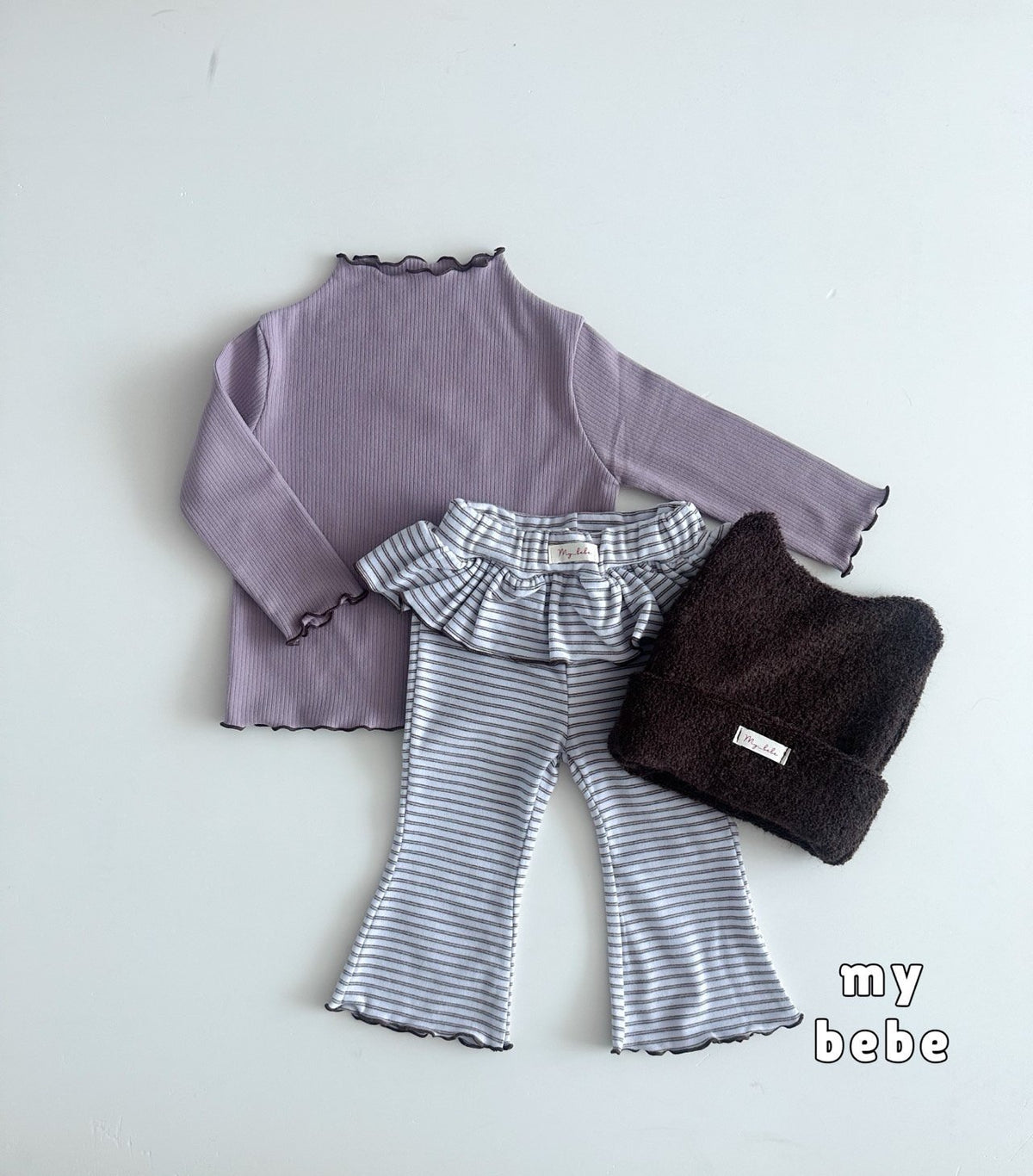 [PRE-ORDER] Stripe Frill Pants