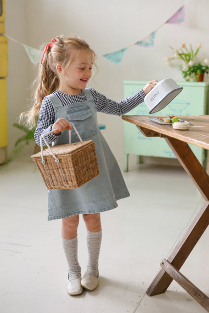Eva Dress [Blue Denim/120/L(4-5yr)]