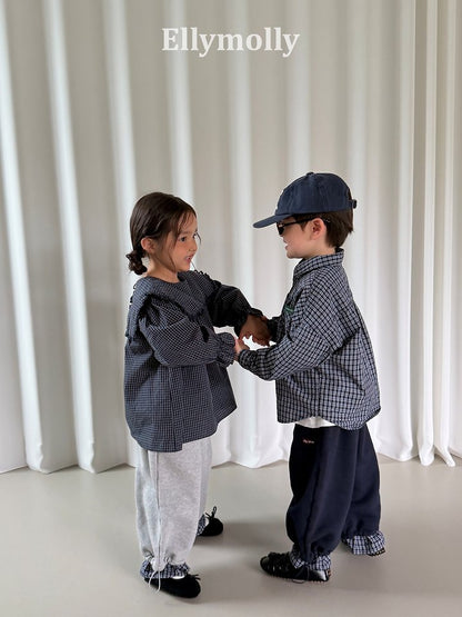 [PRE-ORDER] Musk Check Blouse