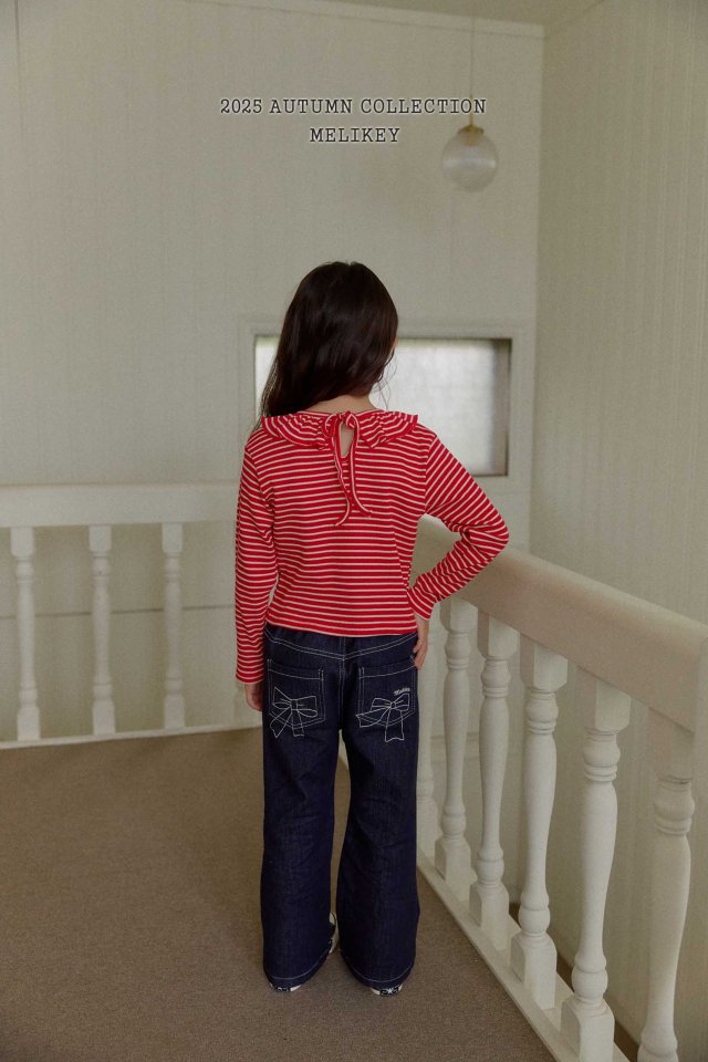 [PRE-ORDER] Pol Ribbon Boot-Cut Pants