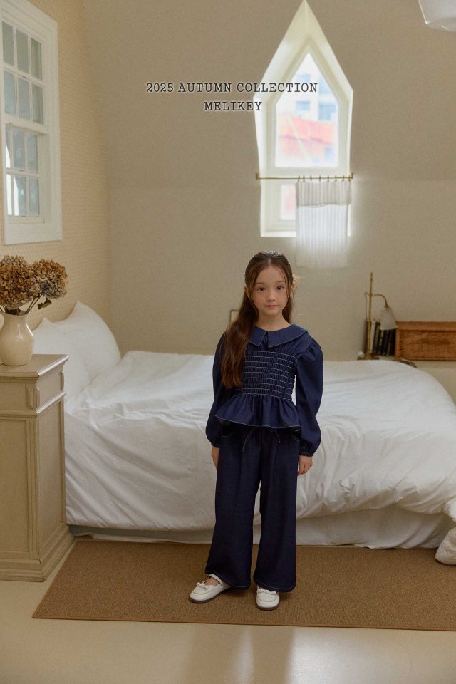 [PRE-ORDER] Smocking Collar Blouse
