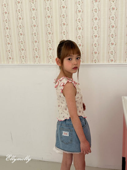 [PRE-ORDER] Nana Wrap Denim Skorts