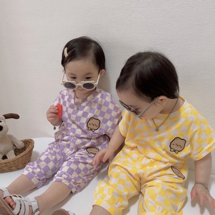 [PRE-ORDER] Ribbon Bear Top Bottom Set
