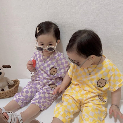 [PRE-ORDER] Ribbon Bear Top Bottom Set