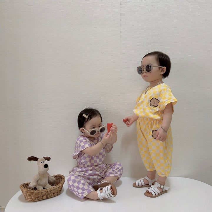 [PRE-ORDER] Ribbon Bear Top Bottom Set
