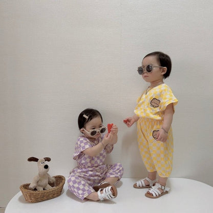 [PRE-ORDER] Ribbon Bear Top Bottom Set