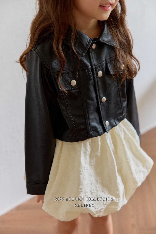 [PRE-ORDER] Faux Leather Short Jacket