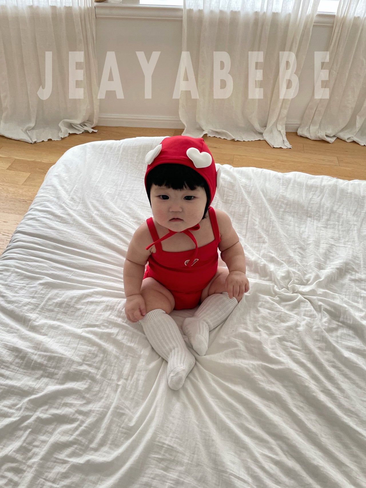 [PRE-ORDER] My Mimi Swim Suit + Bonnet Set