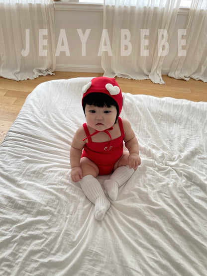 [PRE-ORDER] My Mimi Swim Suit + Bonnet Set