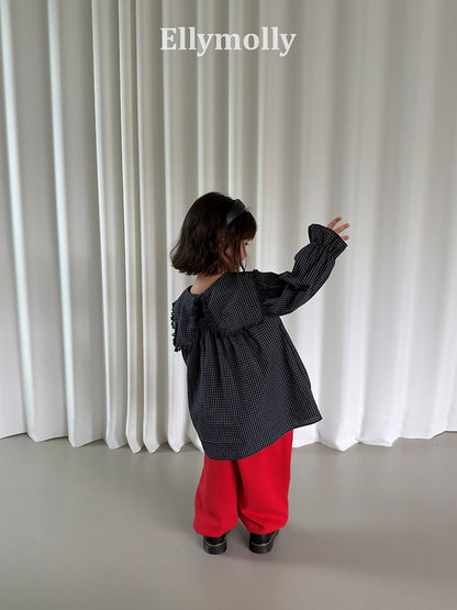 [PRE-ORDER] Musk Check Blouse