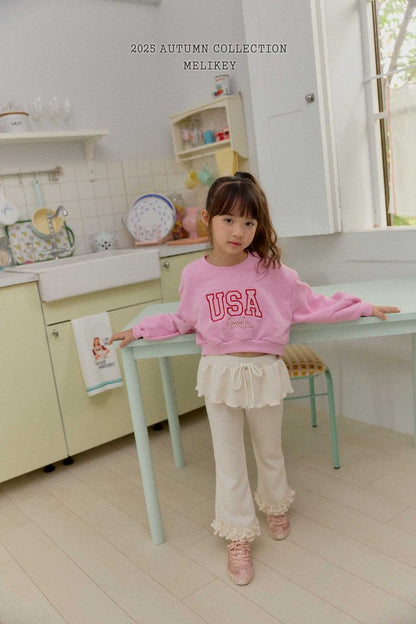 [PRE-ORDER] Double Frill Boot-Cut Pants