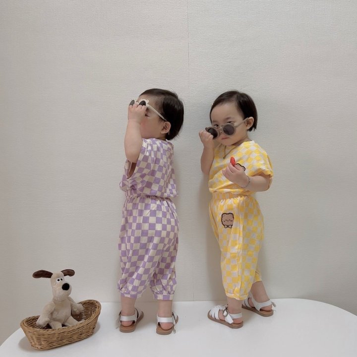 [PRE-ORDER] Ribbon Bear Top Bottom Set