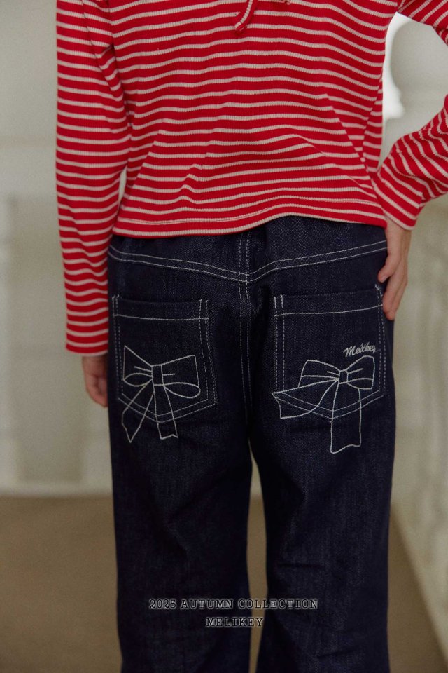 [PRE-ORDER] Pol Ribbon Boot-Cut Pants