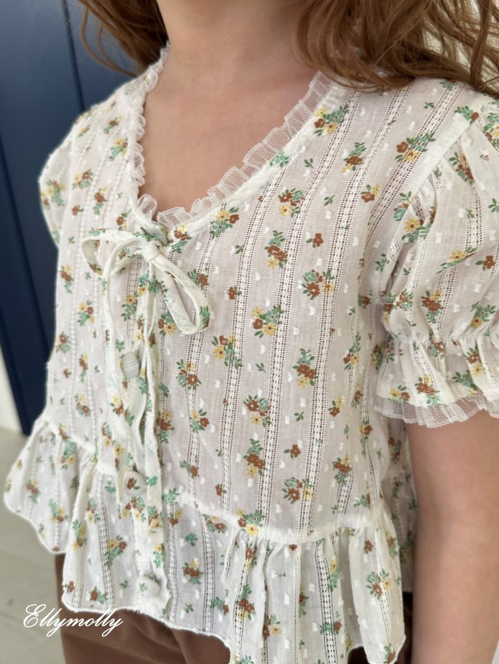 [PRE-ORDER] Flower Eyelet Blouse