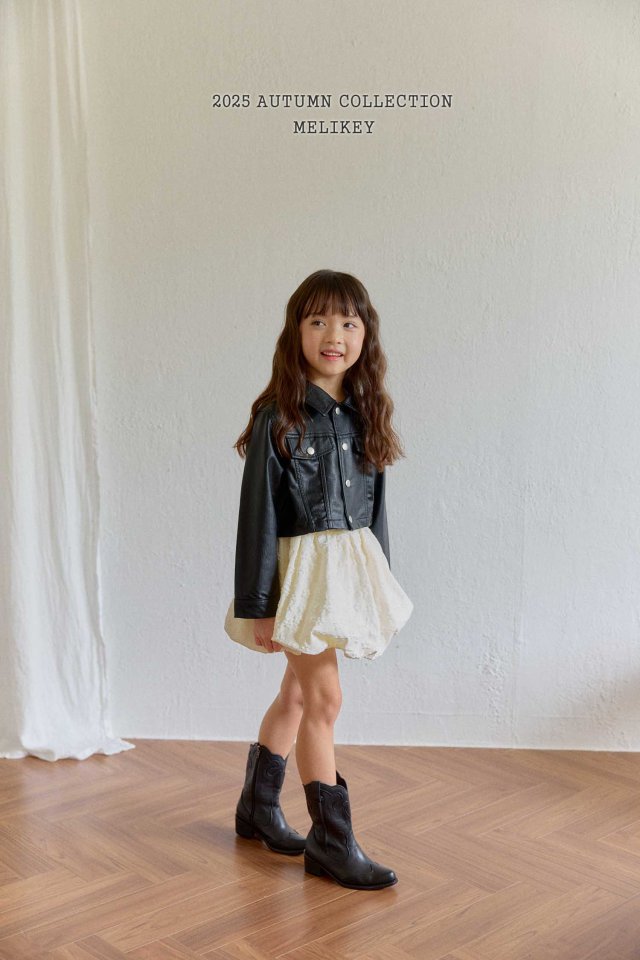 [PRE-ORDER] Faux Leather Short Jacket