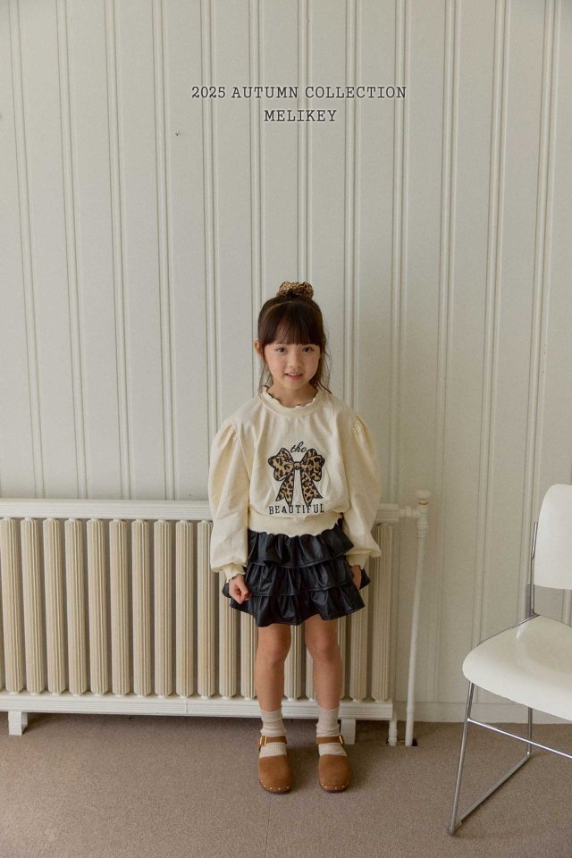 [PRE-ORDER] Leopard Ribbon Sweatshirts