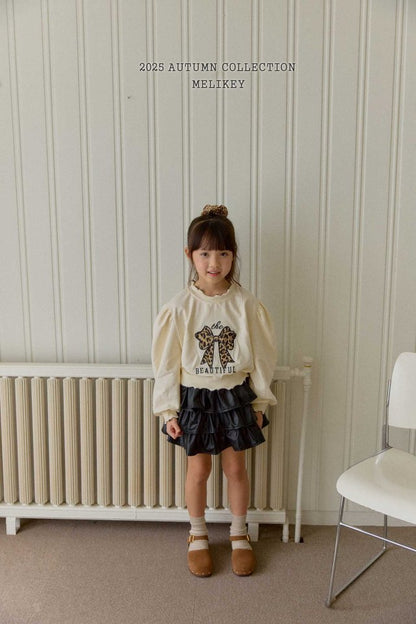 [PRE-ORDER] Leopard Ribbon Sweatshirts