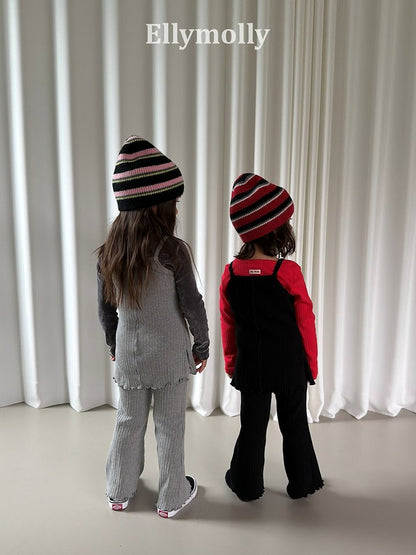 [PRE-ORDER] Big Ribbed Boot-Cut Pants