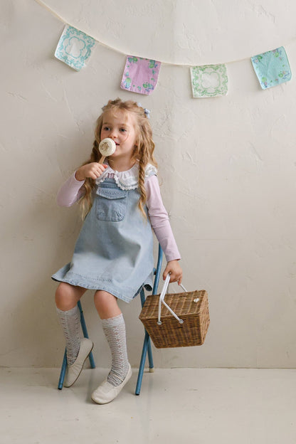 Eva Dress [Blue Denim/120/L(4-5yr)]