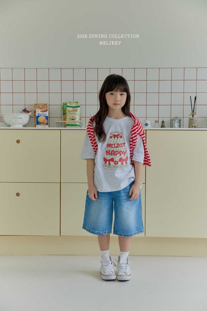 Cake T-Shirts [Pink/JS(8-9yr)]