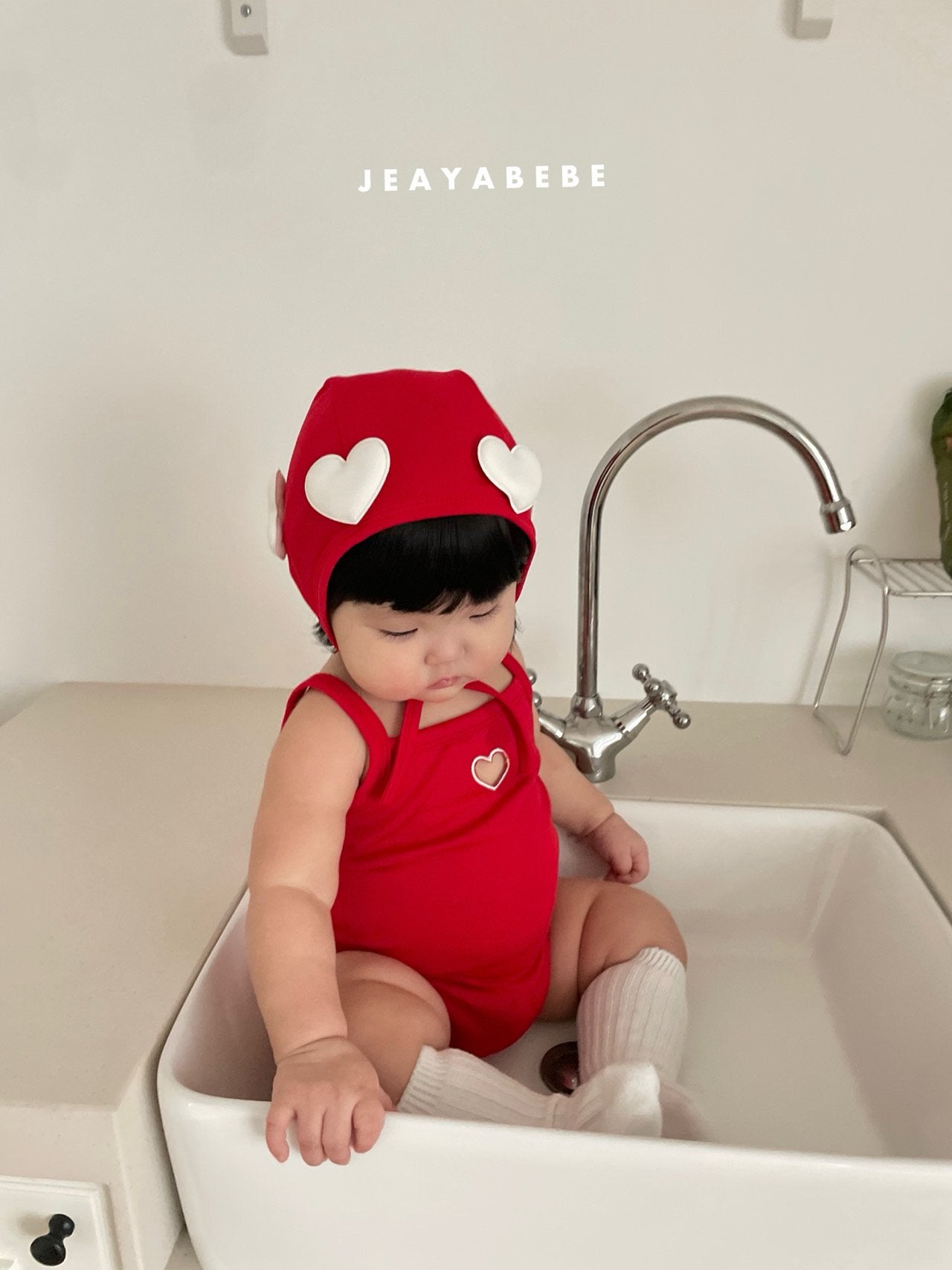 [PRE-ORDER] My Mimi Swim Suit + Bonnet Set